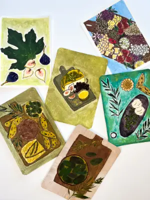 Aperitif | Charcuterie #4 aceo art card thumbnail 2