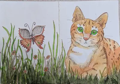 Why? aceo art card thumbnail 2