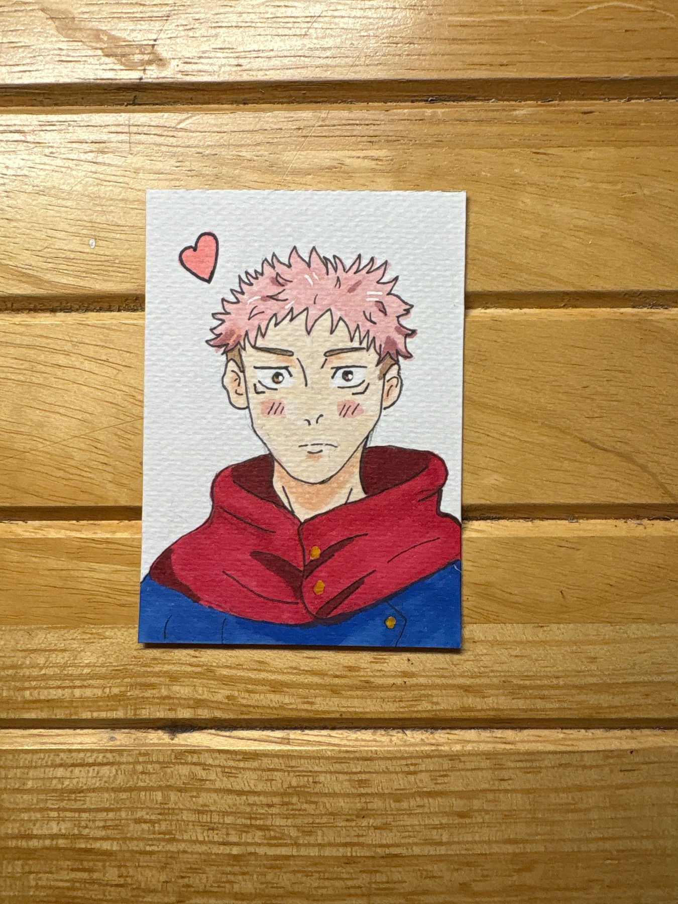 ❤️❤️ aceo art card