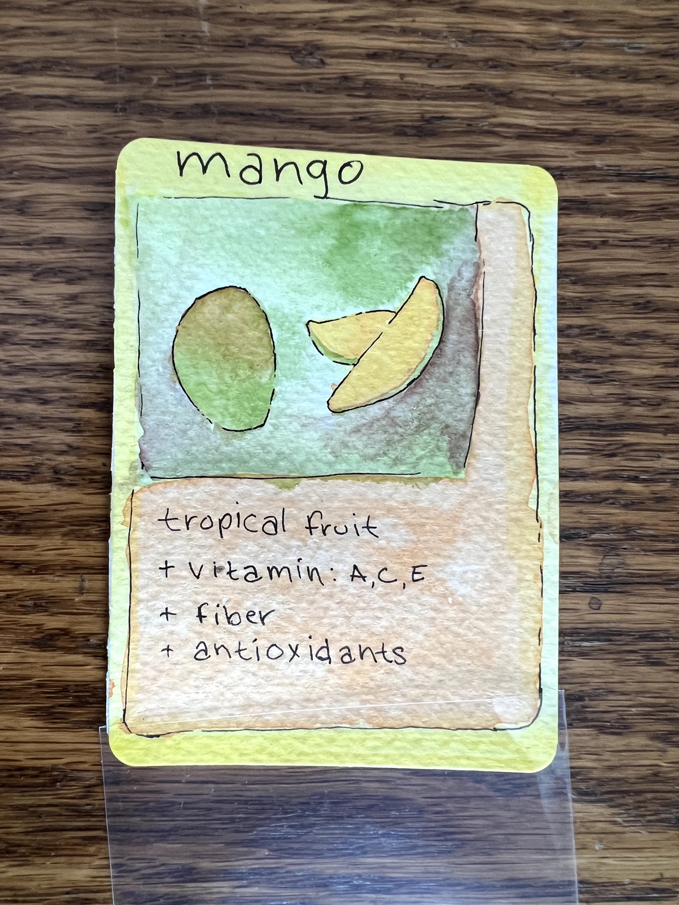 Mango 1/99 aceo art card