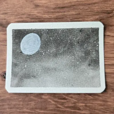 Night Sky aceo art card thumbnail 1