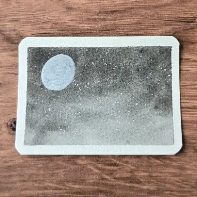 Night Sky aceo art card thumbnail 2