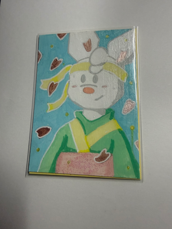 Spring Festival Misou aceo art card