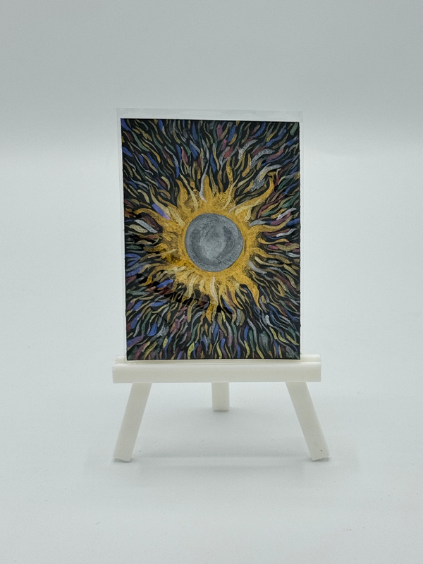 Celestial bundle aceo art card