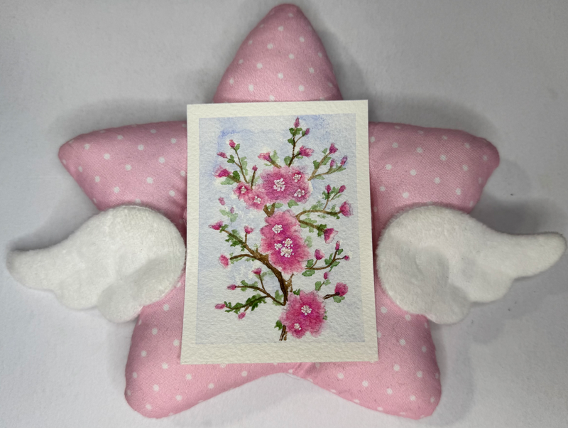 Abundance aceo art card