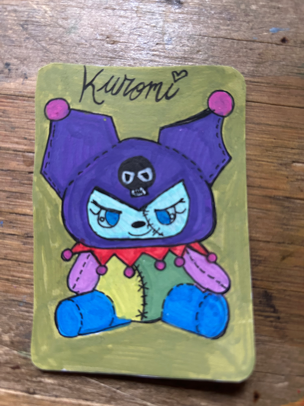 Kuromi aceo art card