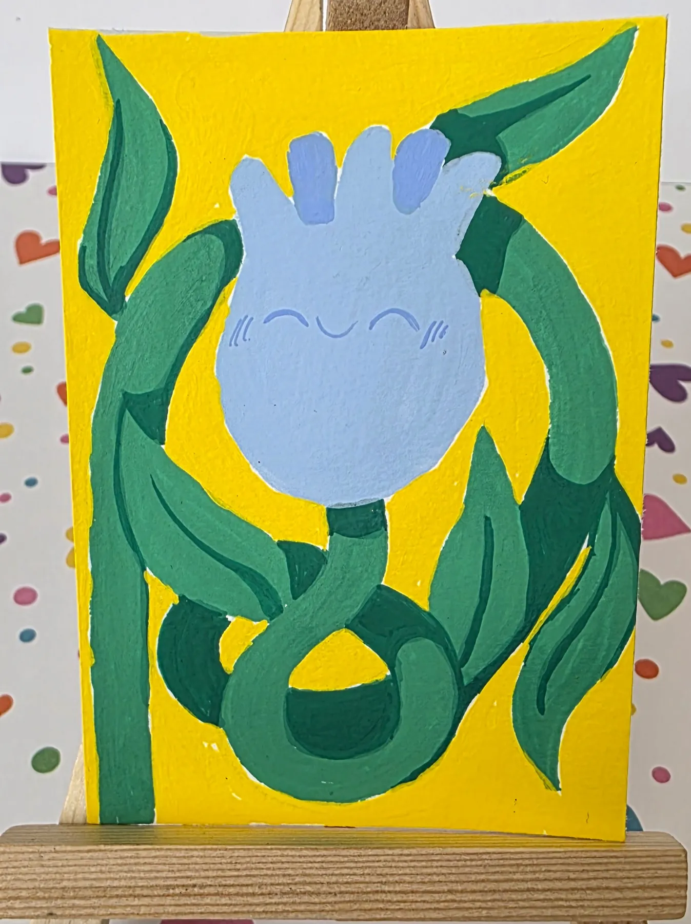 Twisty Twirly aceo art card