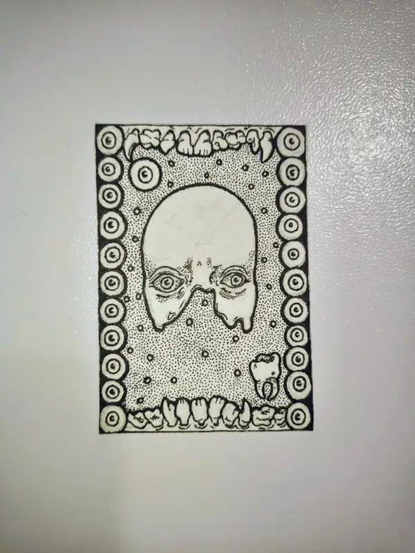 The Maw aceo art card