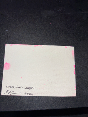 State Fair Sunset aceo art card thumbnail 2
