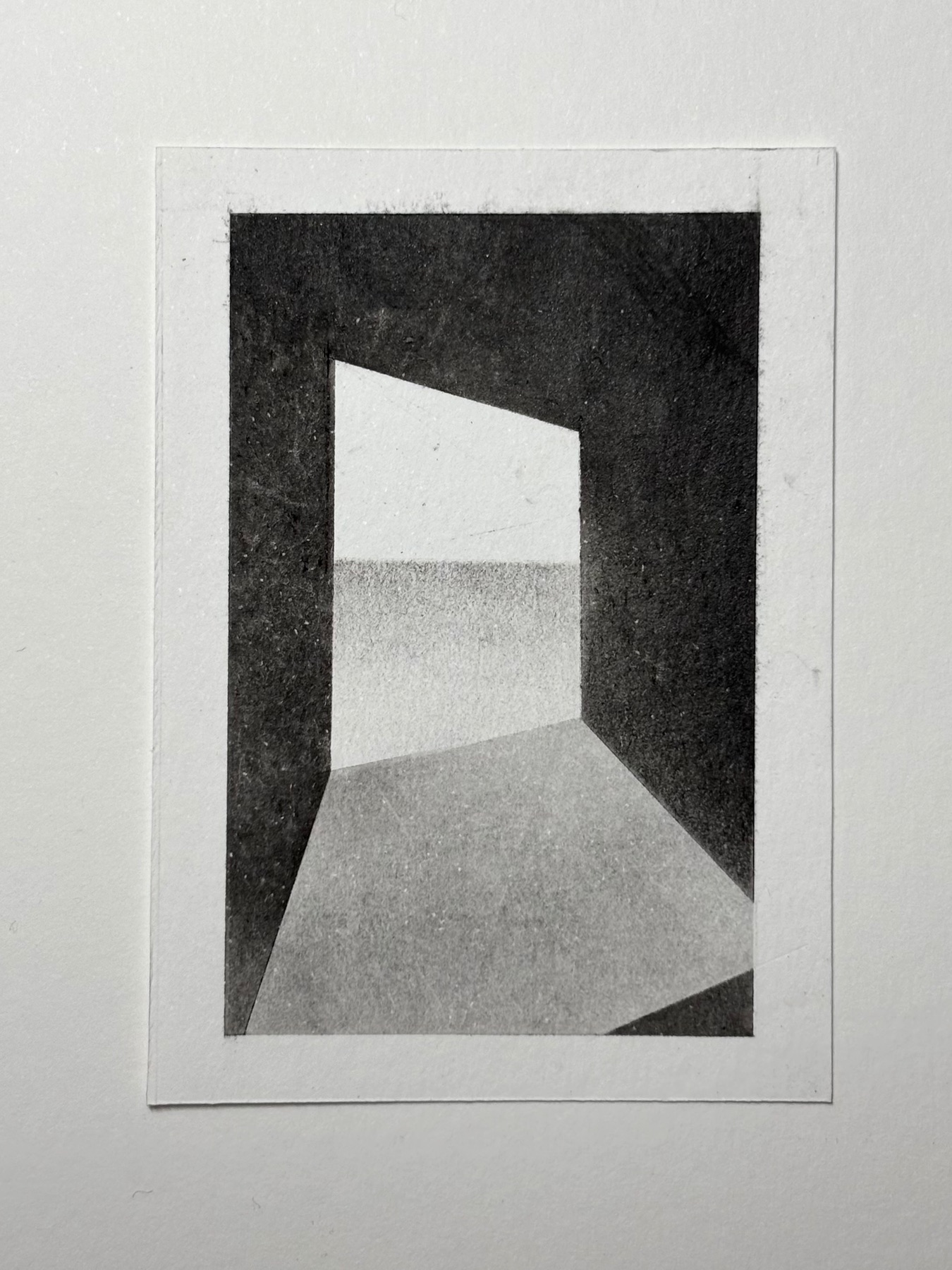 Polaroids from the Void (2/5) aceo art card