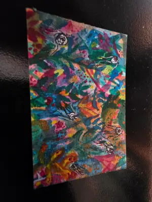 Floaters aceo art card thumbnail 2