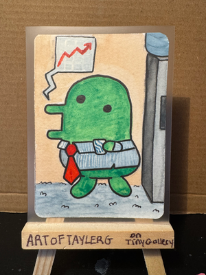 Office Kutchipatchi aceo art card thumbnail 1