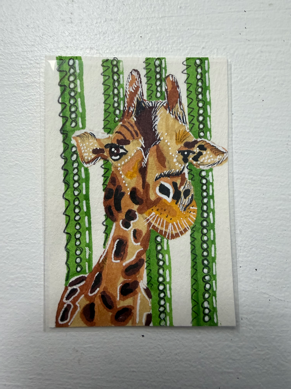 Stand Tall aceo art card