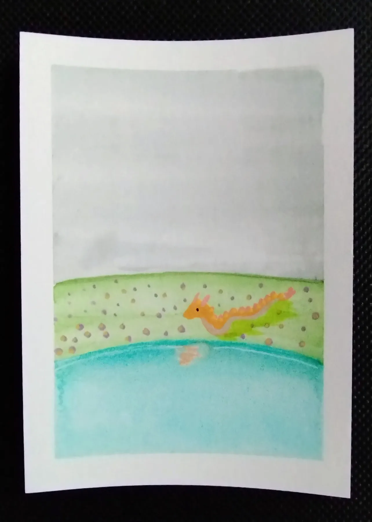 Lakeland aceo art card