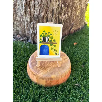 Isa the Ivy aceo art card thumbnail 1