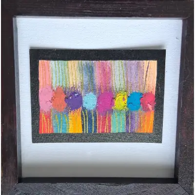 Color Blend aceo art card thumbnail 2