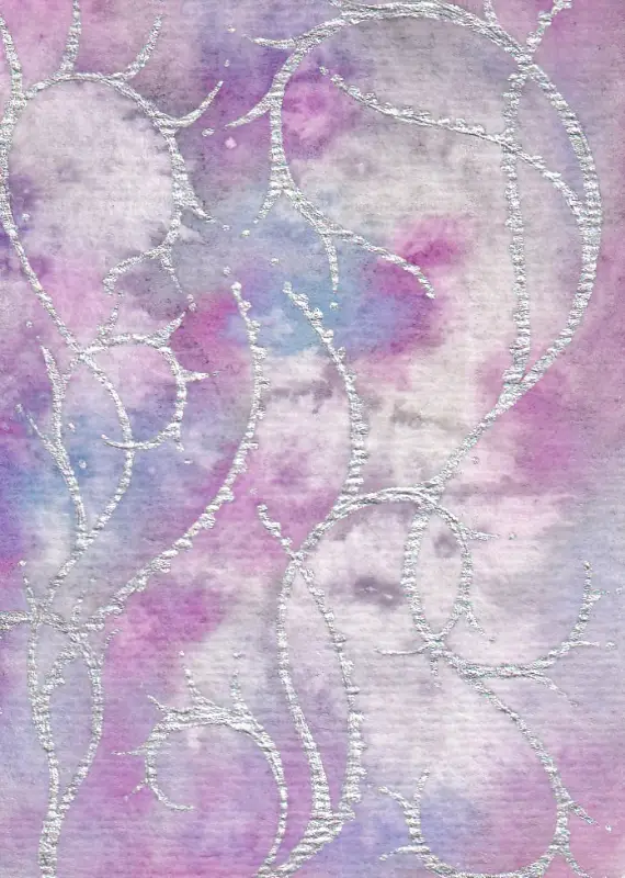 Cotton Growth aceo art card