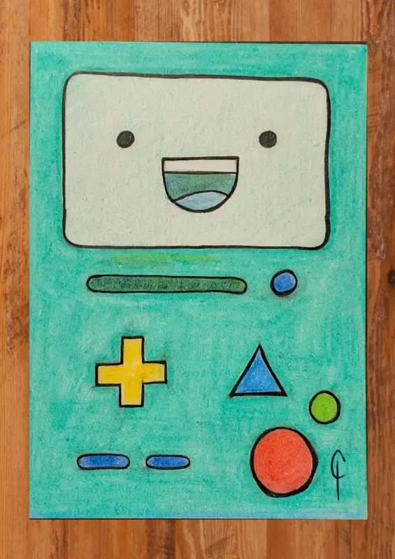 BMO! aceo art card