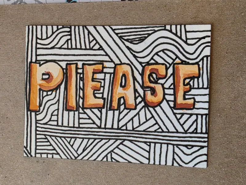 Manners aceo art card