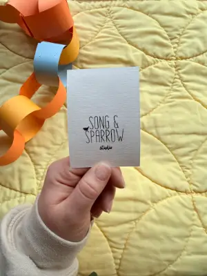 "Golden Birthday" ACEO Golden Retriever With Party Hat aceo art card thumbnail 3