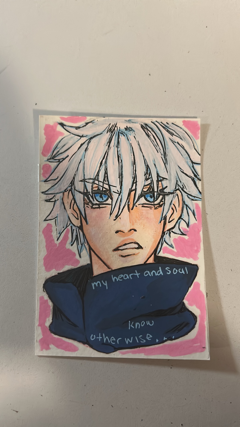 Satoru Gojo aceo art card