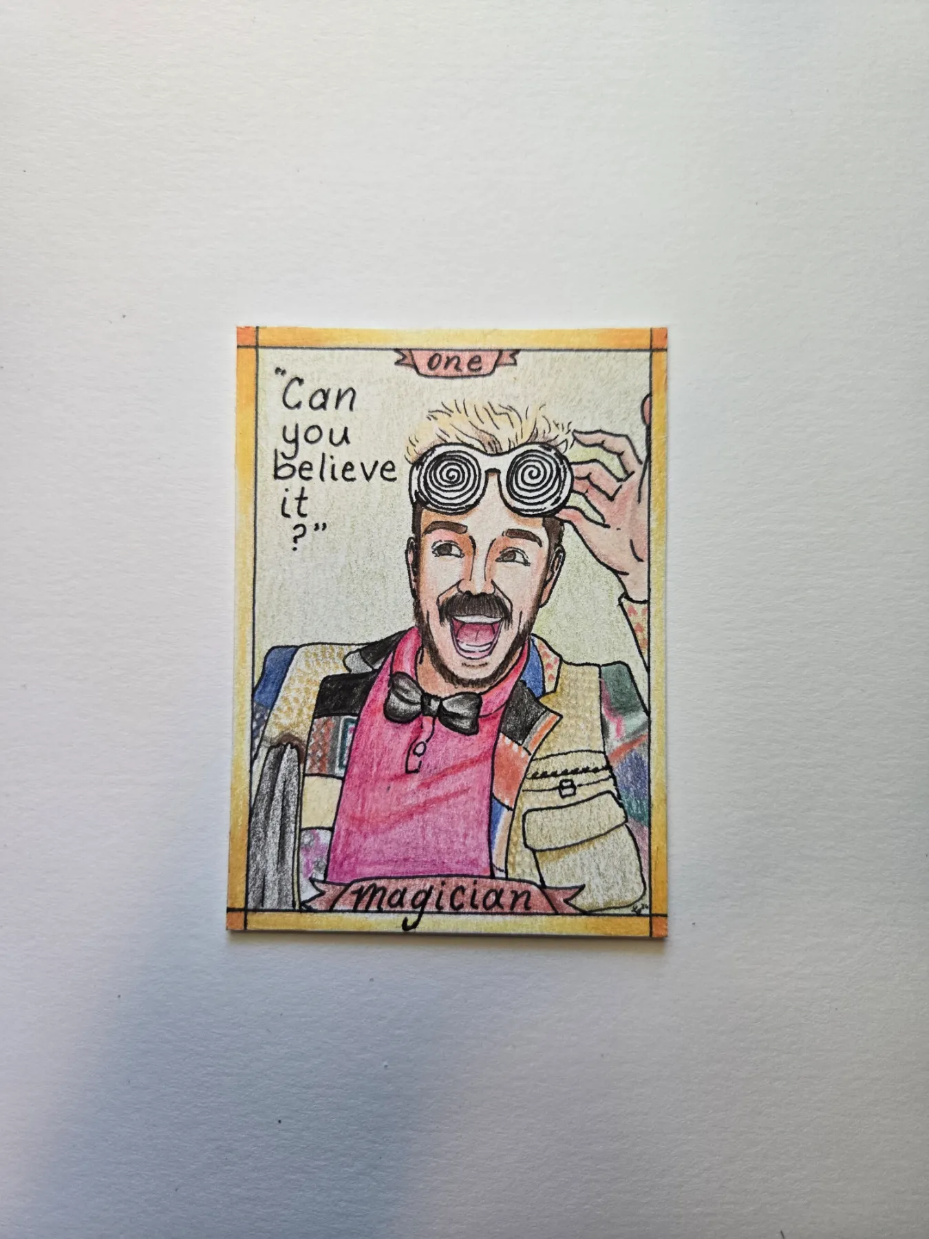 Can you believe it? aceo art card