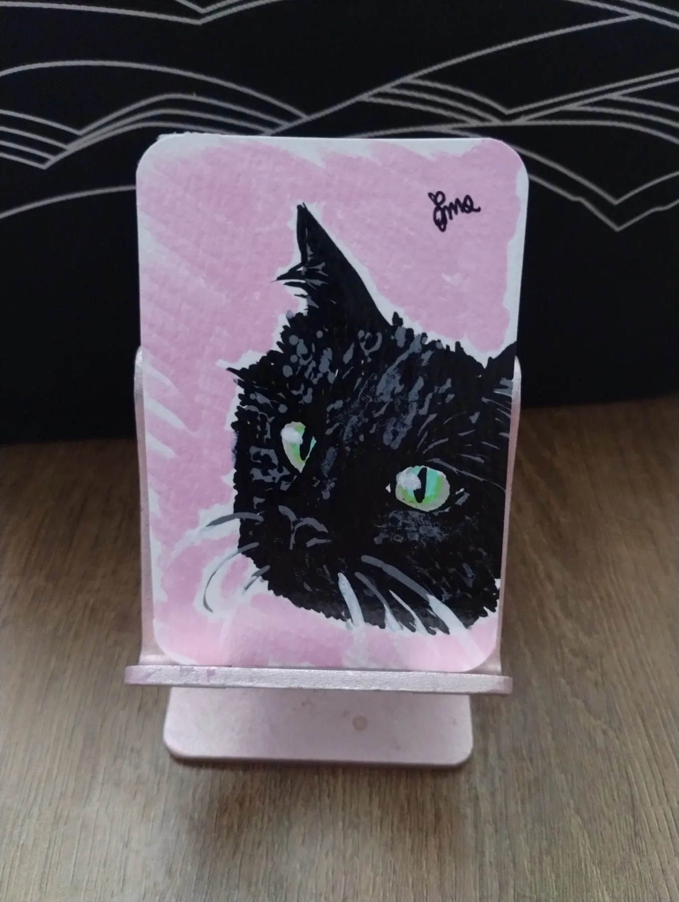 Cats series 5/8 aceo art card