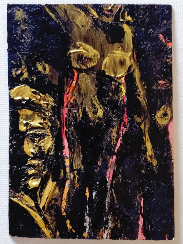 GENTLEMAN 3 aceo art card