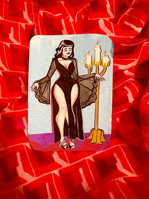 In The Night aceo art card thumbnail 1