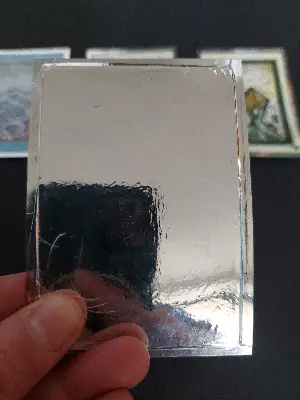 The Log of the Quandrants - Large Botanical Life: Red aceo art card thumbnail 2