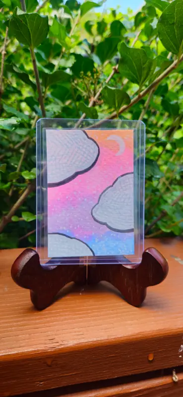 Candy Skies aceo art card