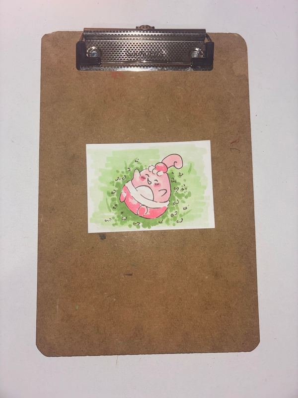 “Happiny” Pokemon aceo art card