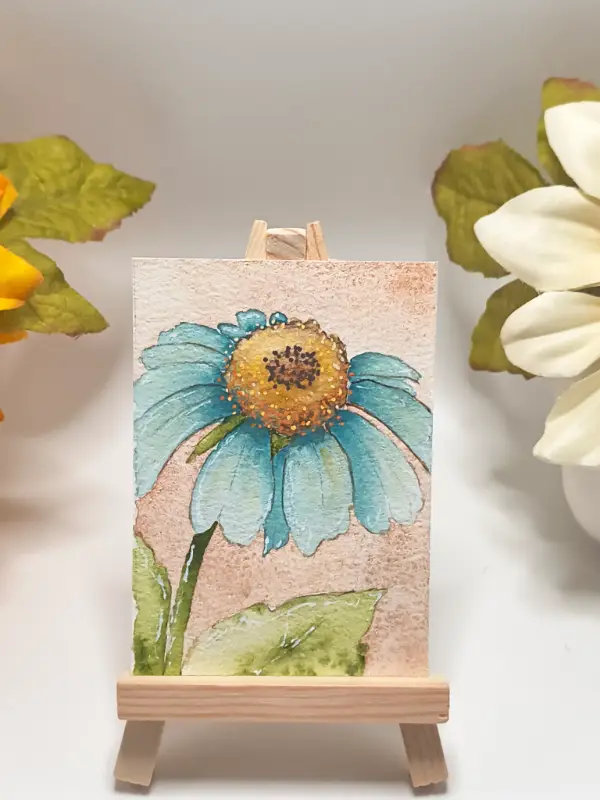 Bluebell Serenity aceo art card