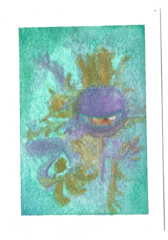 Target aceo art card