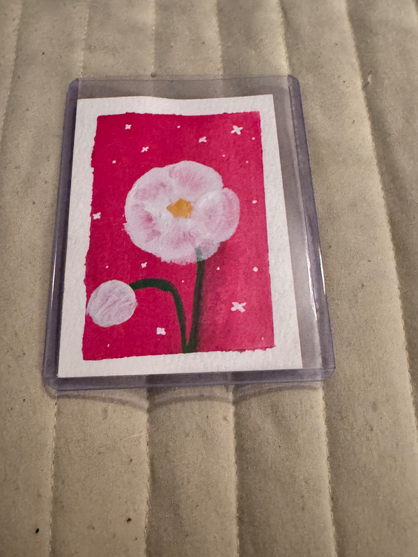Blooming Treasures 1, 2, & 3 aceo art card