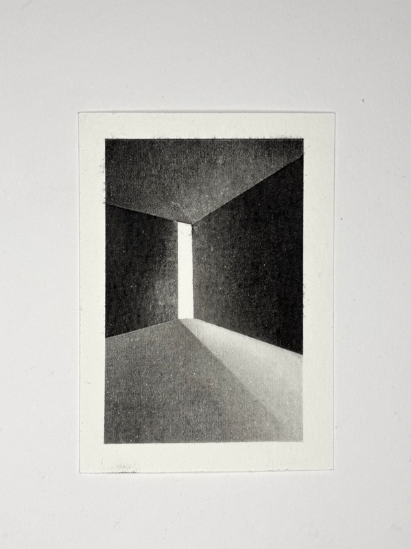 Exit 0.1 aceo art card