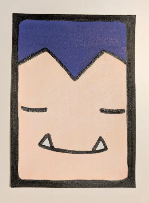 Snorlax aceo art card