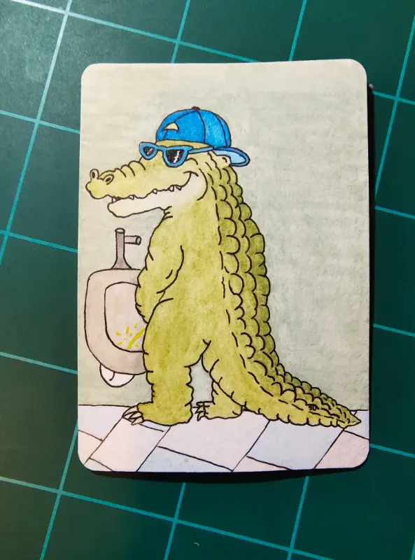 Tinkletooth Tommy aceo art card
