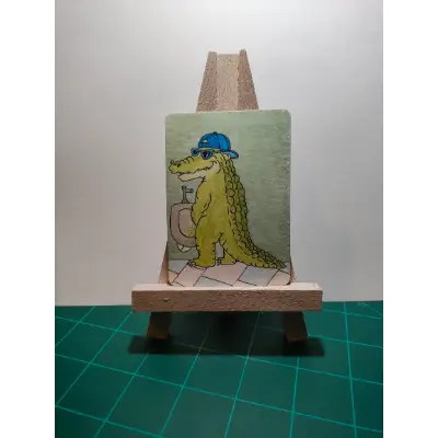 Tinkletooth Tommy aceo art card thumbnail 3
