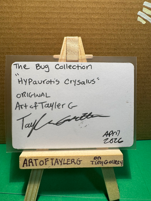 Hypaurotis Crysalus aceo art card thumbnail 2