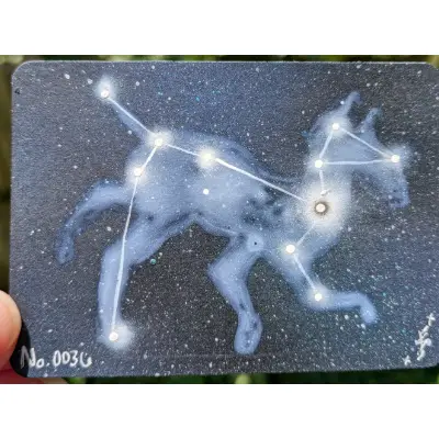 Canis Major aceo art card thumbnail 1