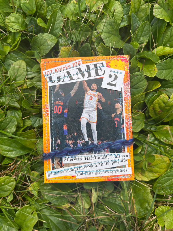 New York Game 2 aceo art card