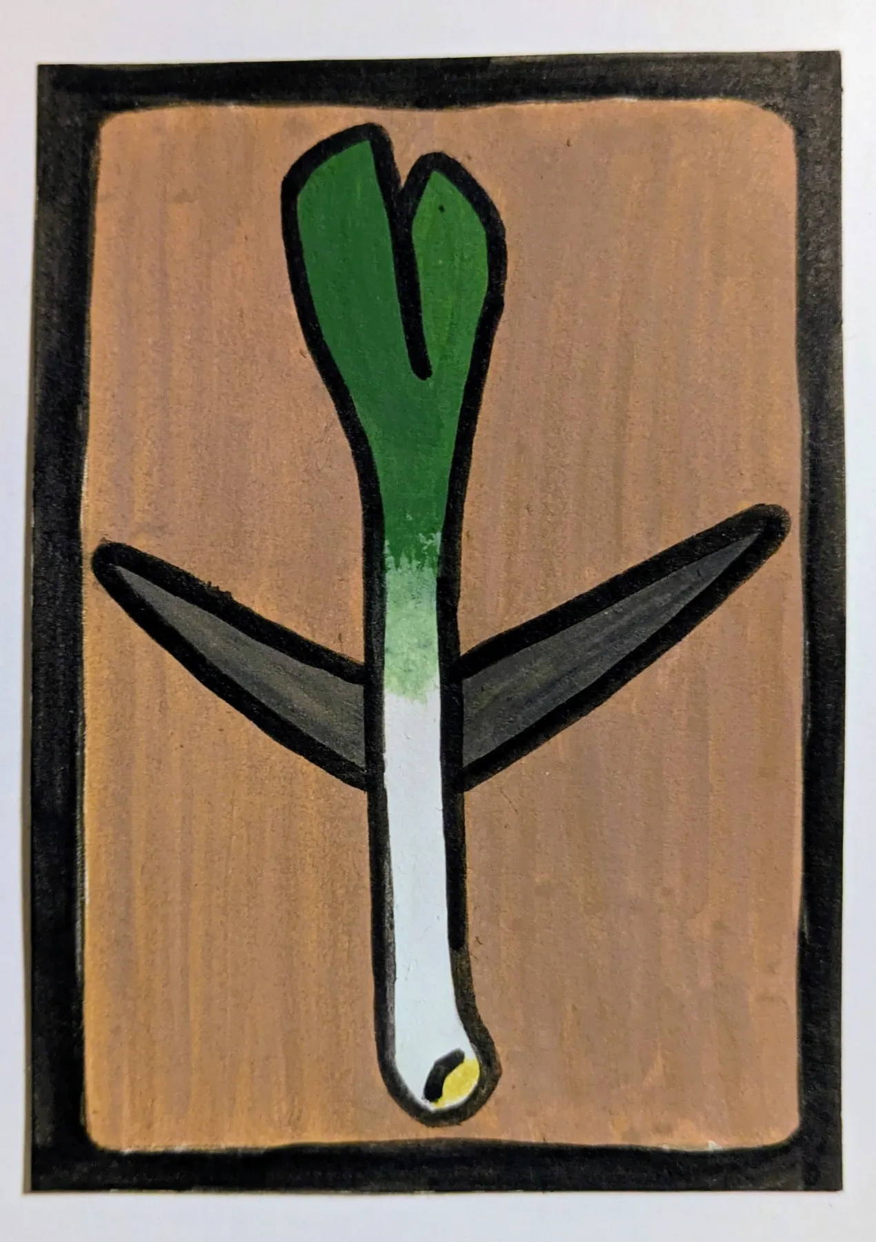 Farfetch'd aceo art card