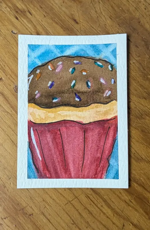 Sprinkle Joy aceo art card
