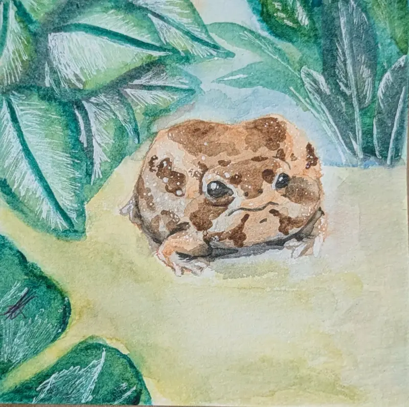Little Guy aceo art card