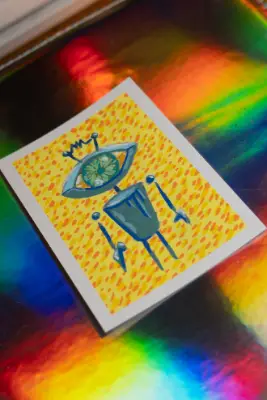 Lucy aceo art card thumbnail 3