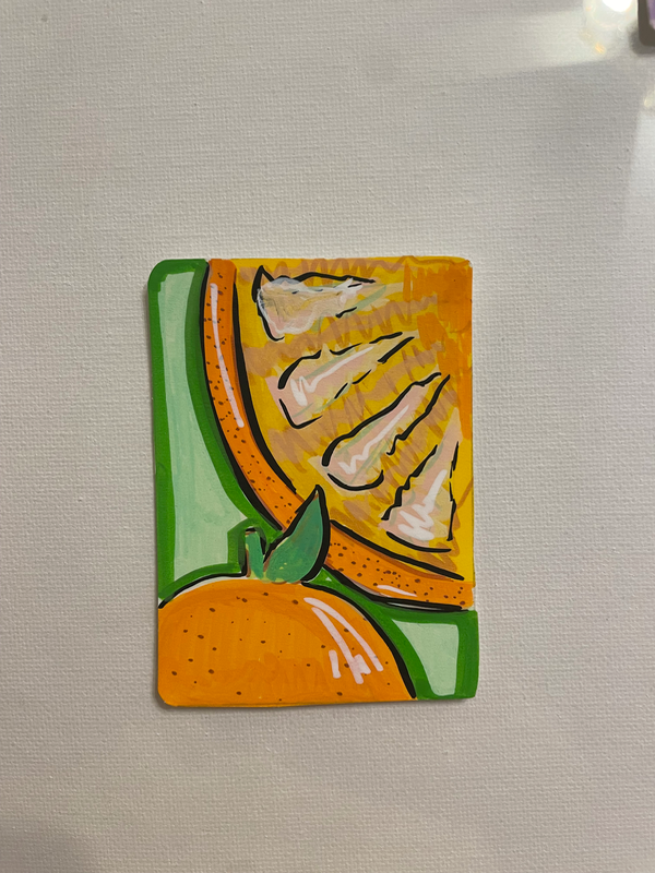 Fresh aceo art card