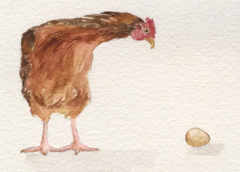What's That? aceo art card