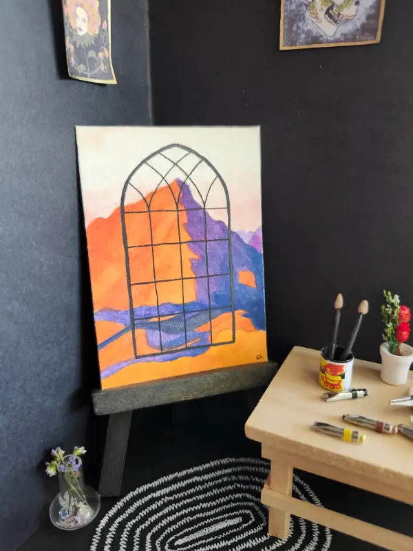 Window 6 aceo art card