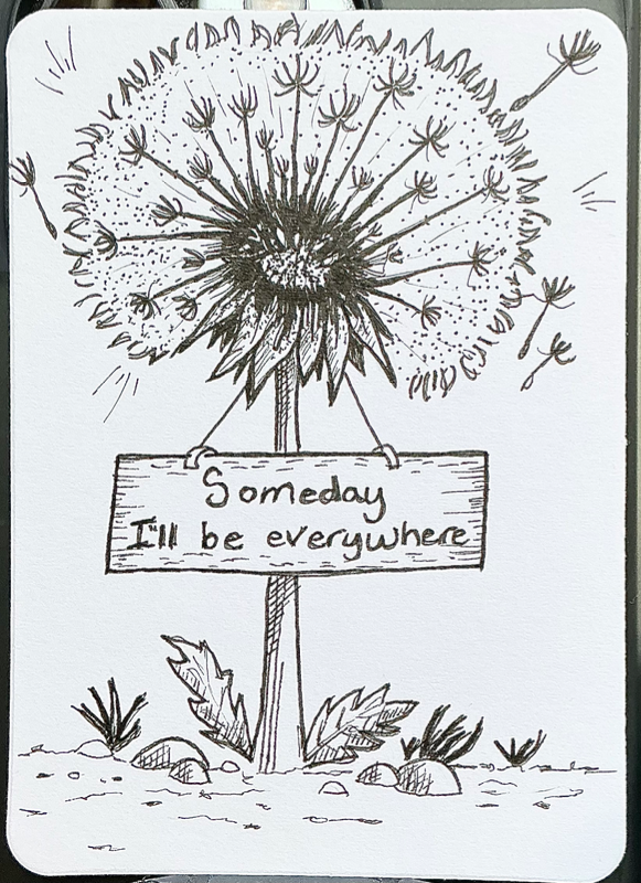 Someday aceo art card